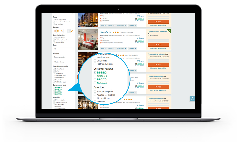 The most efficient online booking engine for travel agents